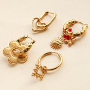 Inspiratiesets Maak prachtige kettingen en oorbellen met rvs bedels