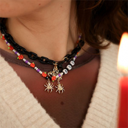 Inspiratiesets Creëer unieke halloween sieraden met griezelige kralen en bedels!