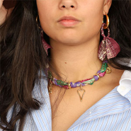 Inspiratiesets Creëer unieke sieraden met zijden sari lint en DQ metaal schuivers