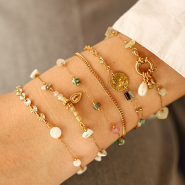 Nieuw Rvs jasseron onderdelen met stenen