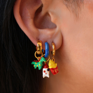 Inspiratiesets Stijvolle sieraden met metalen bedels met enamel