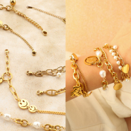 Inspiratiesets Combineer eindeloos met onze kant-en-klare roestvrij stalen armbanden