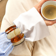 Nieuw Trendy resin en metalen armbanden