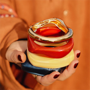 Nieuw Trendy resin armbanden