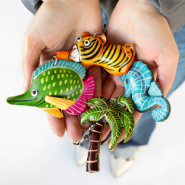 Nieuw Leren portemonnees en sleutelhangers