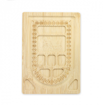 Sieraden rijgbord hout