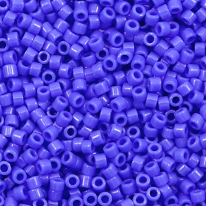 Miyuki kralen delica's 11/0 Opaque cyan blue