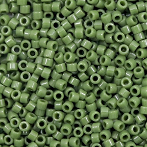 Miyuki kralen delica's 11/0 Opaque avocado green