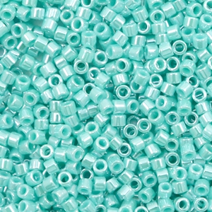Miyuki kralen delica's 11/0 Opaque luster sea opal
