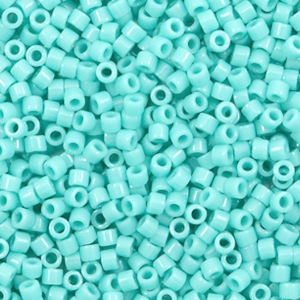 Miyuki kralen delica's 11/0 Opaque sea opal green