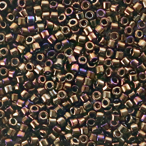 Miyuki kralen delica's 11/0 Metallic iris brown DB-7