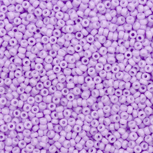 Miyuki rocailles 15/0 Duracoat opaque columbine lila 15-4488