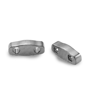 Miyuki kralen quarter tila 5x1.2mm Plated nickel anthracite QTL-190