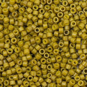 Miyuki kralen delica's 11/0 Duracoat opaque dyed spanish olive DB-2141