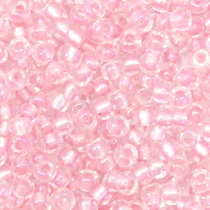 Miyuki rocailles 8/0 Fancy lined soft pink 8-3639