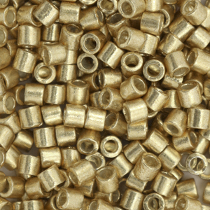 Miyuki kralen delica's 8/0 Duracoat galvanized champagne DBL-1834