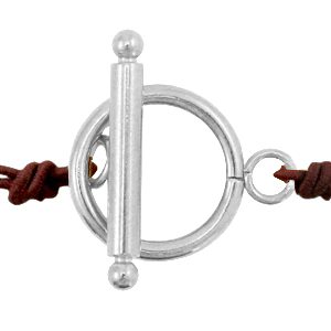 Roestvrij stalen (RVS) Stainless steel onderdelen kapittelslot 15mm Zilver