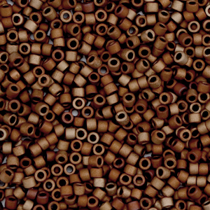 Miyuki kralen delica's 11/0 Metallic matte iris bronze gold DB-1051