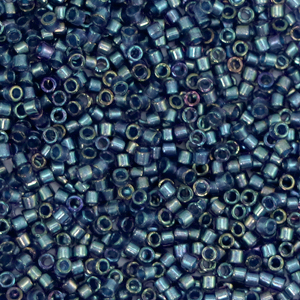 Miyuki kralen delica's 11/0 Fancy lined night sky blue DB-2386