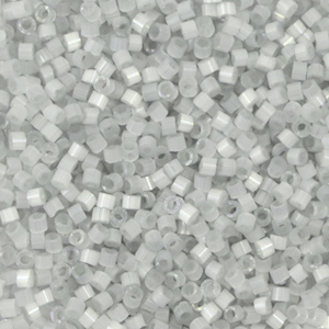 Miyuki kralen delica's 11/0 Silk satin dyed shadow gray DB-1816