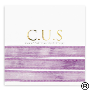 C.U.S&reg; sieraden lint Dip dye heather purple