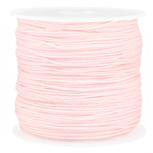 Macram&eacute; draad 0.8mm Baby pink