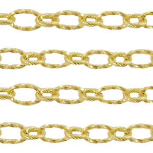 Roestvrij stalen (RVS) Stainless steel onderdelen jasseron ankerketting Goud