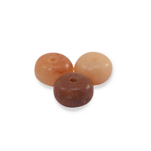 Natuursteen kralen kwarts rondellen 6x4mm Rosewood red
