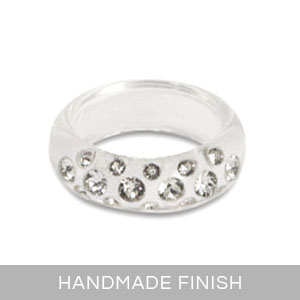 Polaris ringen Cristallo Swarovski 17mm Transparent