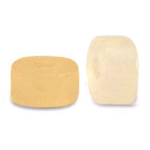 Natuursteen kralen kwarts disc 6x3mm Amber orange