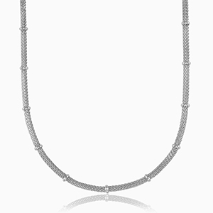 Roestvrij stalen (RVS) Stainless steel kettingen Zilver