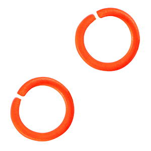 Gekleurde onderdelen buigringen Neon orange