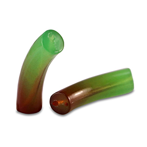 Acryl kralen tube Green