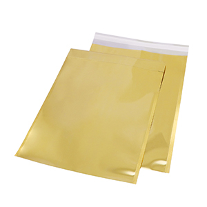 Verzendzak met plakstrook Gold