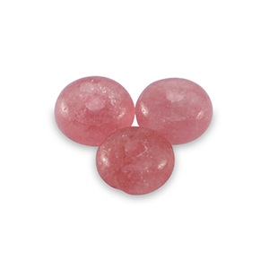 Natuursteen kralen marmer en calciet rondellen 4mm Raspberry pink