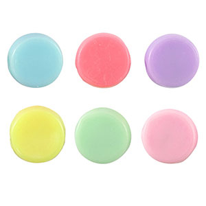 Acryl look kralen Multicolour pastel