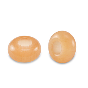Natuursteen kralen glas rondellen 14mm Orange