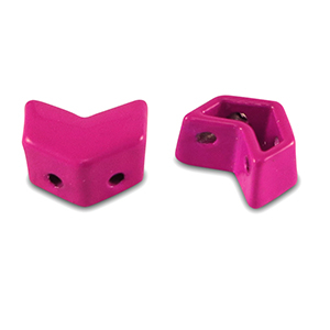 Tile beads pijl Magenta pink
