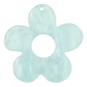 Resin hangers bloem Sky blue
