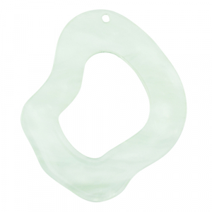 Resin hangers organic Neo mint green
