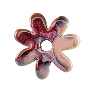 DQ Grieks keramiek kralen bloem Rose-black