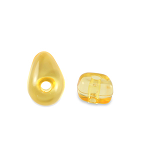 Acryl kralen chips Transparent spectra yellow