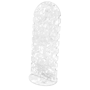 Plexx sieraad display voor armbanden White pearl shine