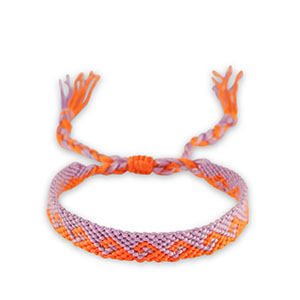 Trendy armbanden Lilac-orange