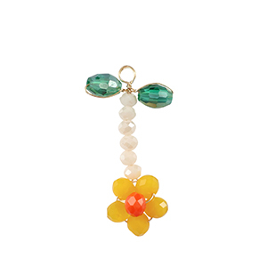Top facet hangers bloem Gold-green yellow