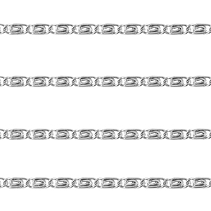 Roestvrij stalen (RVS) Stainless steel onderdelen jasseron twist Silver