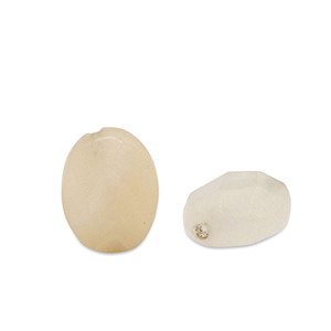 Natuursteen kralen aventurijn kwarts ovaal Light peach