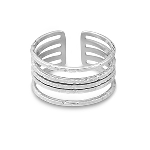 Roestvrij stalen (RVS) Stainless steel ringen Silver