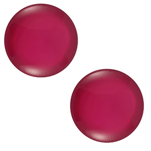 12 mm classic cabochon Polaris Elements Lucido Gerbera pink