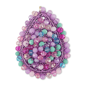 Top facet hangers druppel Multicolour